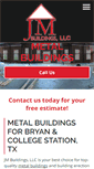 Mobile Screenshot of jmbuildings.com